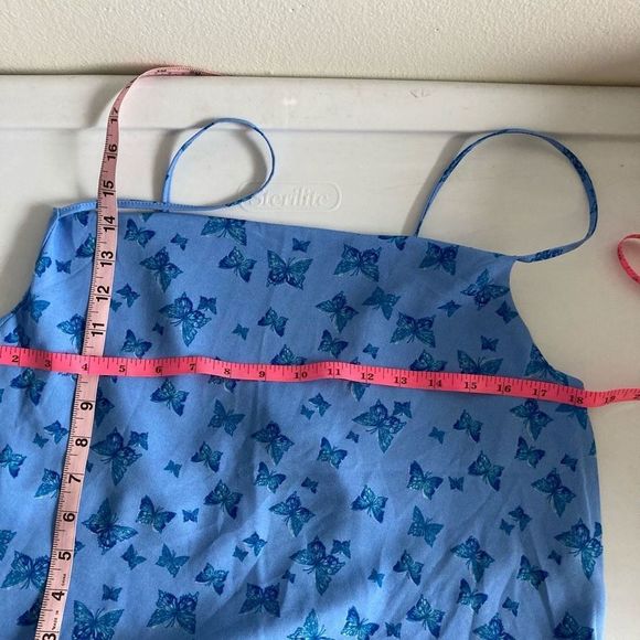 Rue21 large blue butterfly tank top nwot - Picture 2 of 3